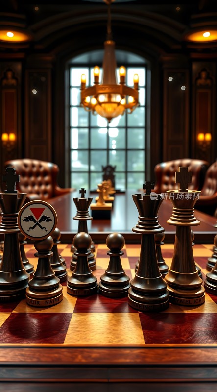 棋局对弈智慧较量