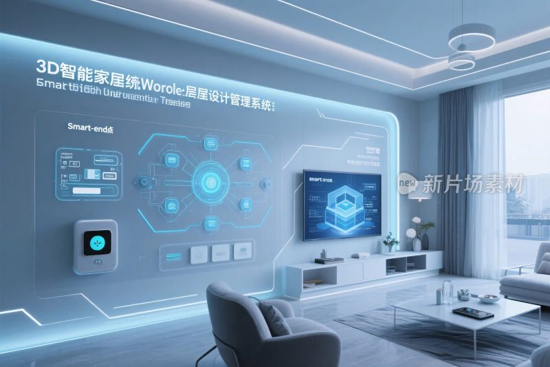 智能家居场景效果图