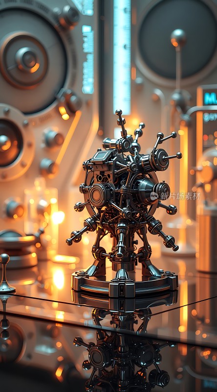 机械装置的未来科技实验室