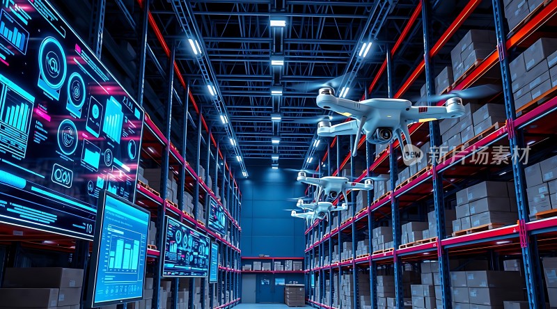 智能仓储科技物流新时代