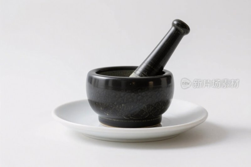 研钵与杵静物摄影