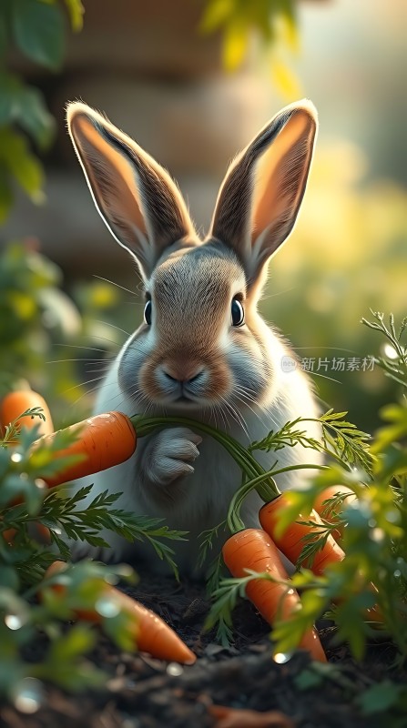 胡萝卜小兔子