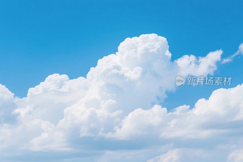 蓝天白云风景图