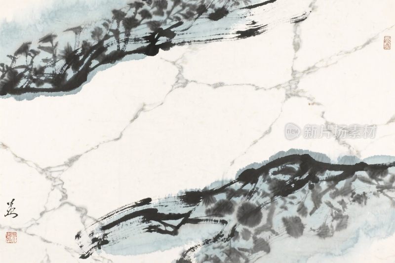 水墨国画山水画作