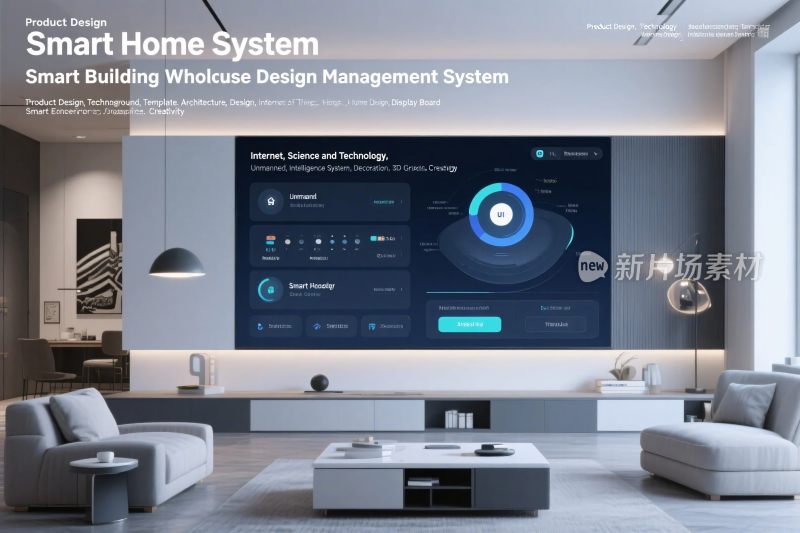 智能家居系统展示场景