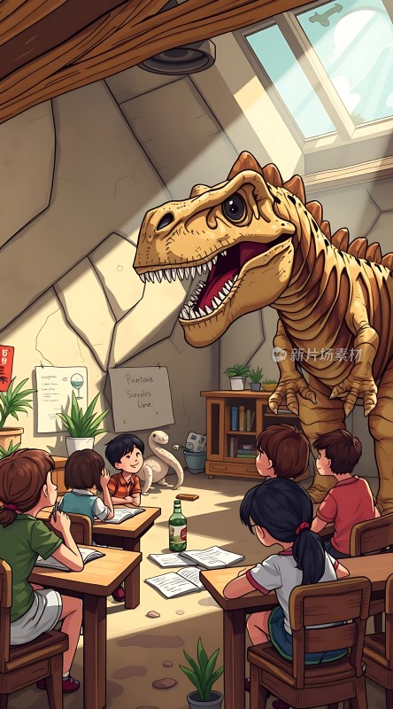 恐龙课堂互动教学