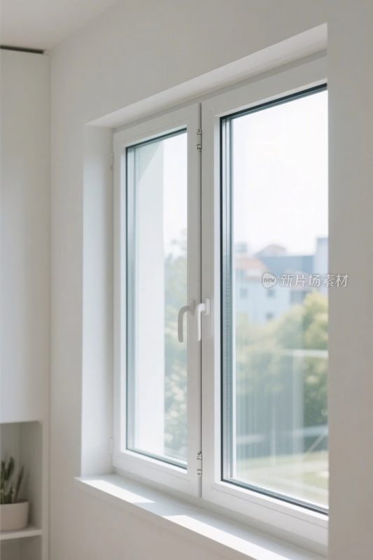 室内窗户及窗外景色