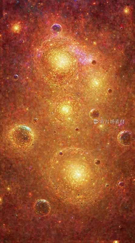 宇宙奇观星云与行星