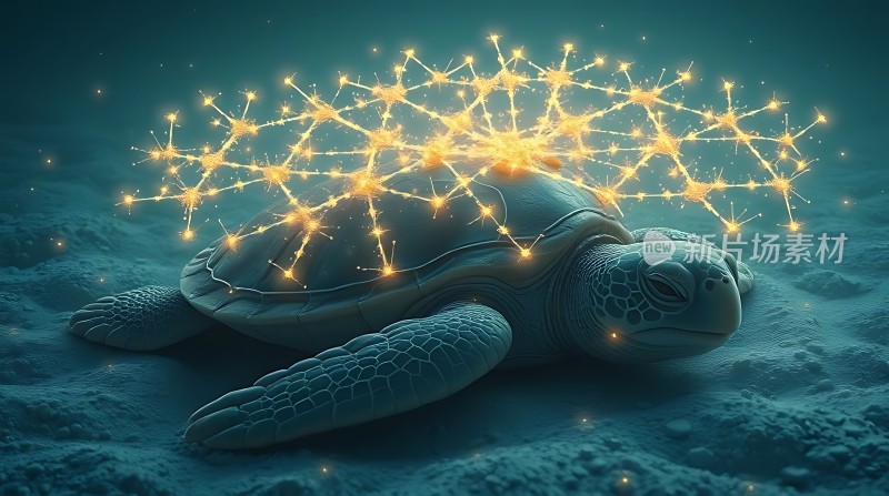 海龟与萤火虫之夜