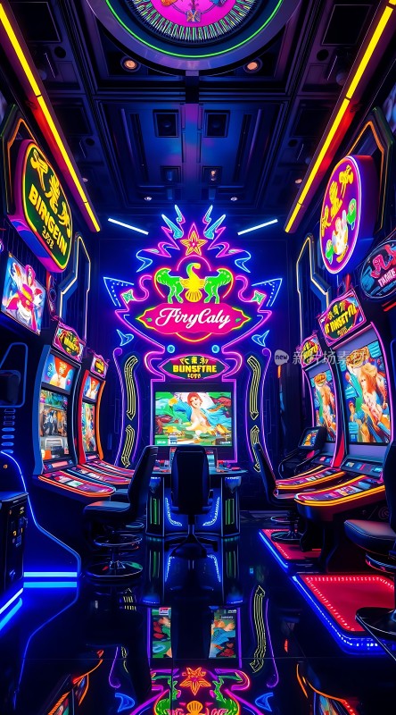 霓虹灯下的赌场世界