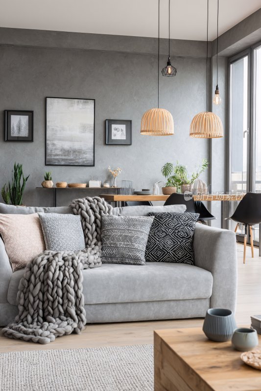 简约北欧风客厅家居场景