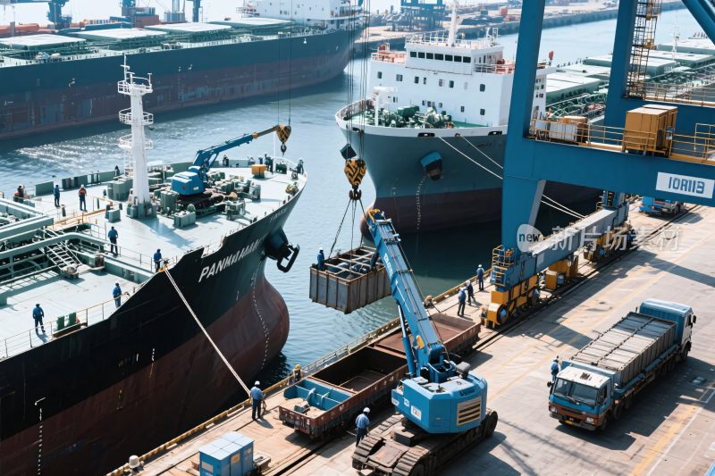 港口货运作业场景