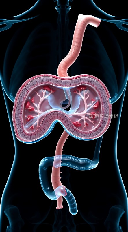 人体内部器官结构图