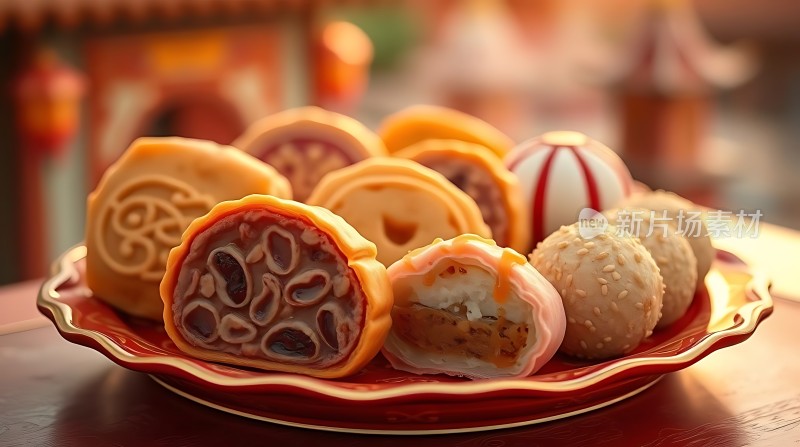 月饼盛宴传统与现代交融的美味