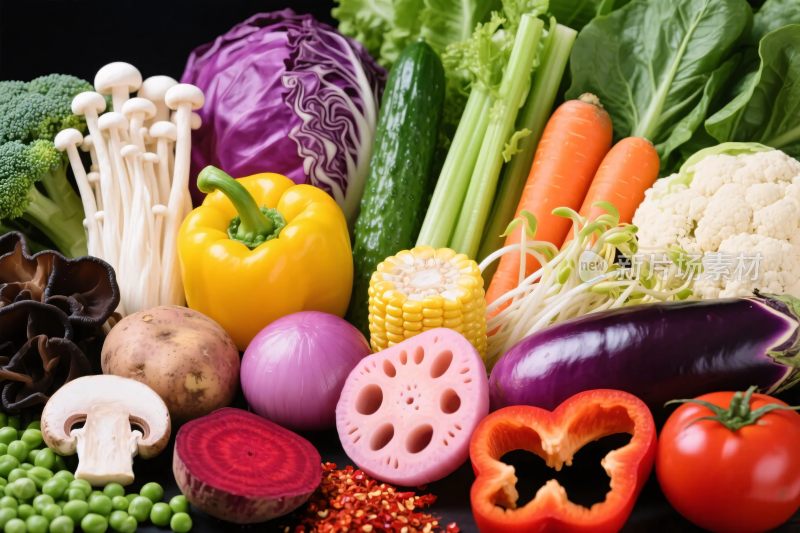 丰富蔬果集合图