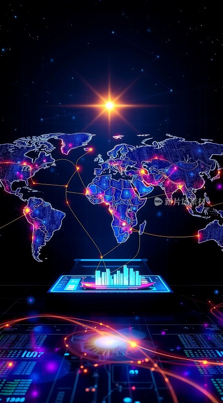 科技世界数据连接未来