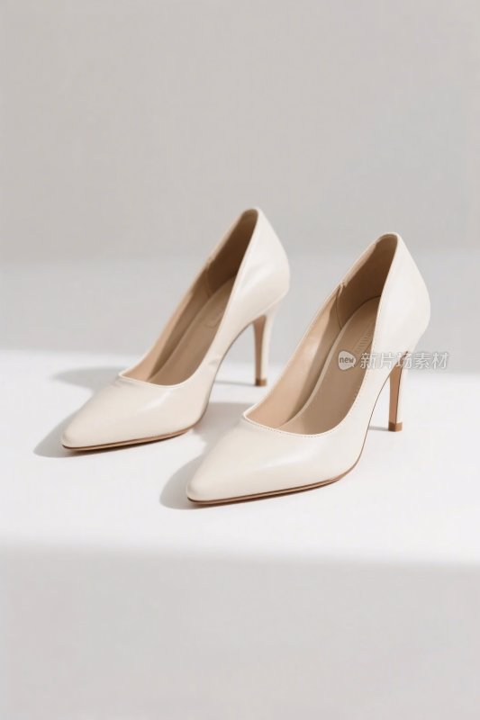 时尚单色高跟鞋展示