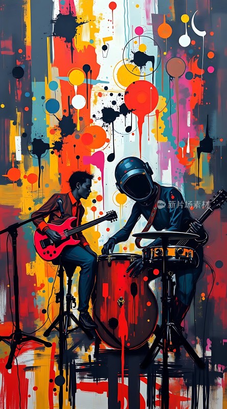 太空爵士乐队的激情演奏