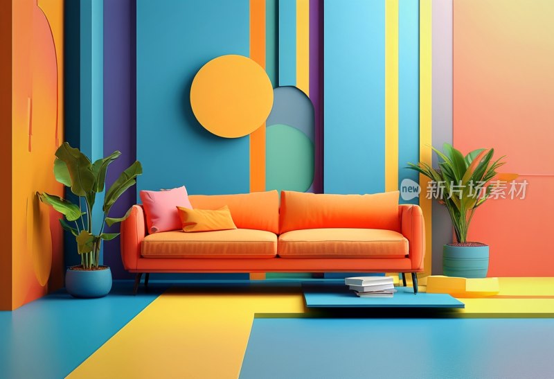 立体字感染创意设计