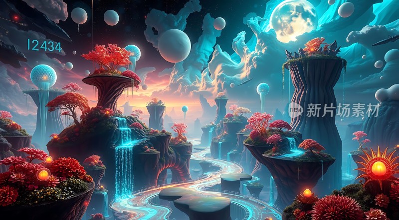 奇幻星球秘境之旅