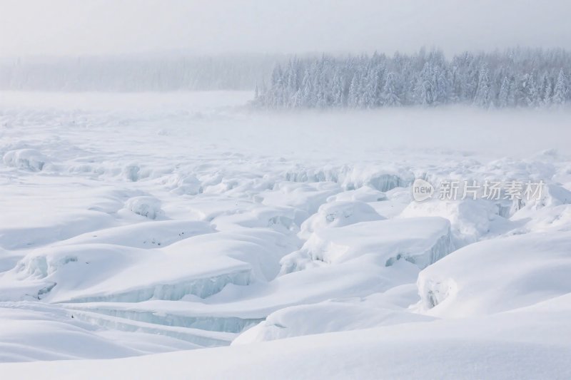 雪地冬日风景