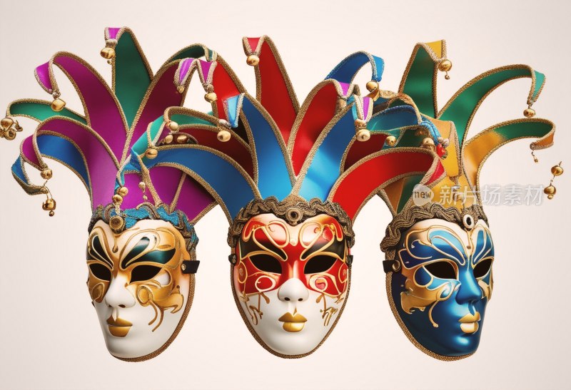 狂欢节面具独舞