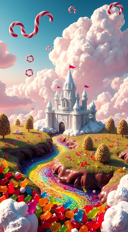 糖果王国梦幻城堡