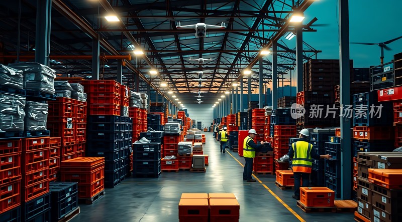 智能仓库高效物流管理