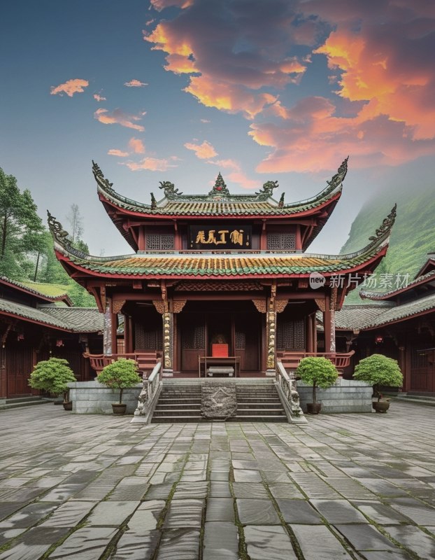 恩施土司城廪君殿