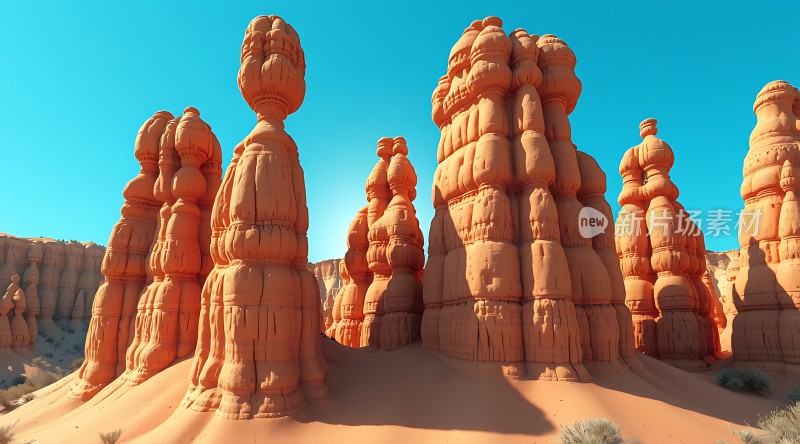 **奇石林立自然雕塑艺术**