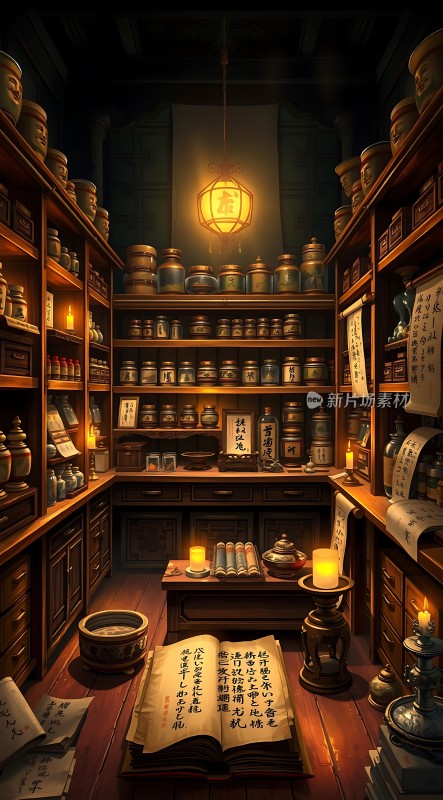古风药铺秘籍