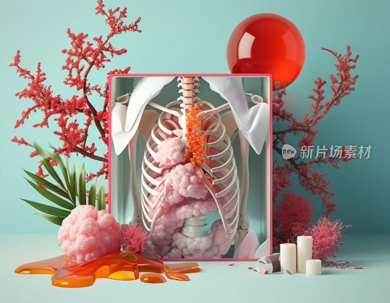 胸腔积液示意图