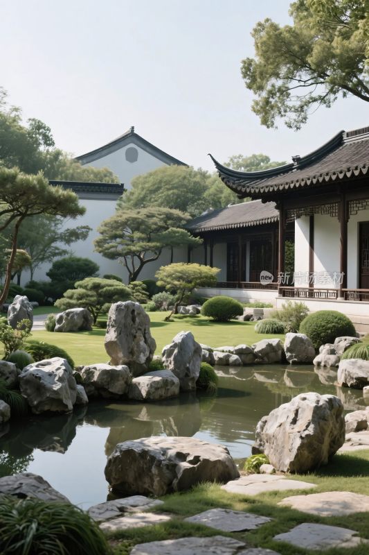 中式古典园林景观