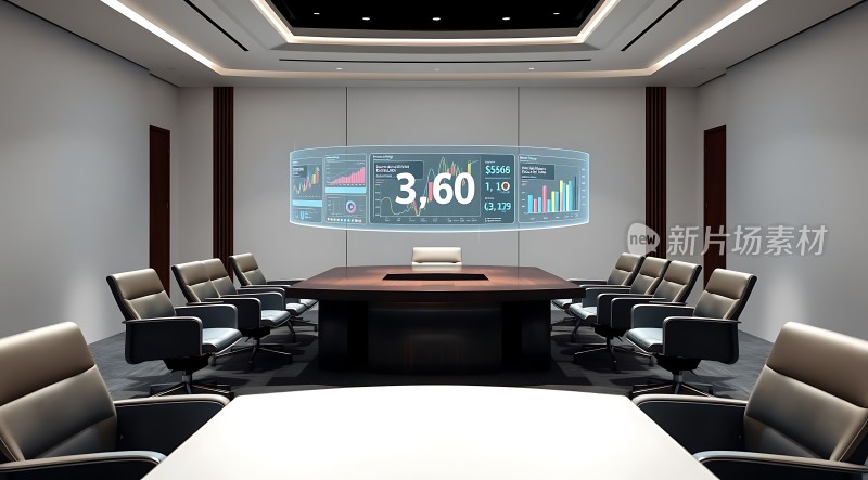 未来会议室科技感十足