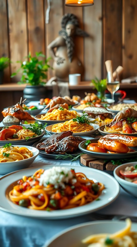 美味佳肴盛宴诱人美食大集合