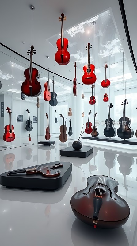 音乐之韵弦乐与吉他的艺术展示