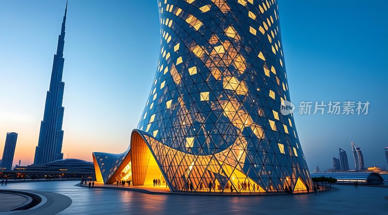 迪拜地标性建筑