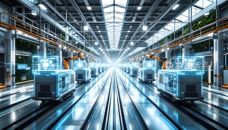未来工厂生产线
