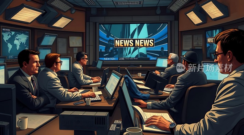 新闻编辑室真相背后的故事