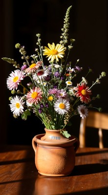 阳光下的花艺展示 阳光下的花艺展示