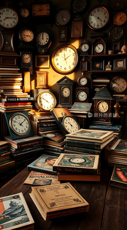 钟表与书籍的世界