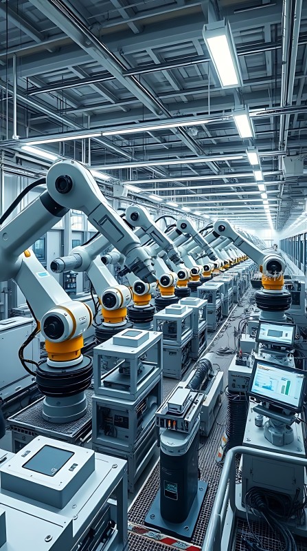 工业机器人生产线