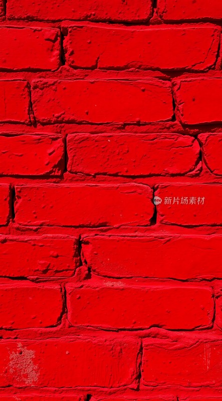 红色砖墙纹理背景