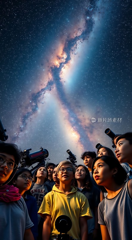 仰望星空探索宇宙奥秘