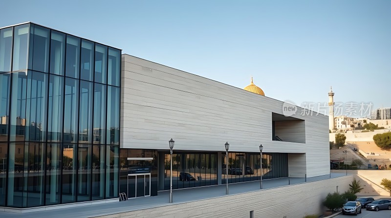 现代建筑与城市风光