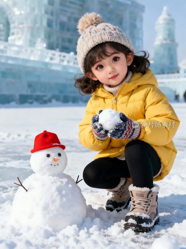 雪地里的快乐时光