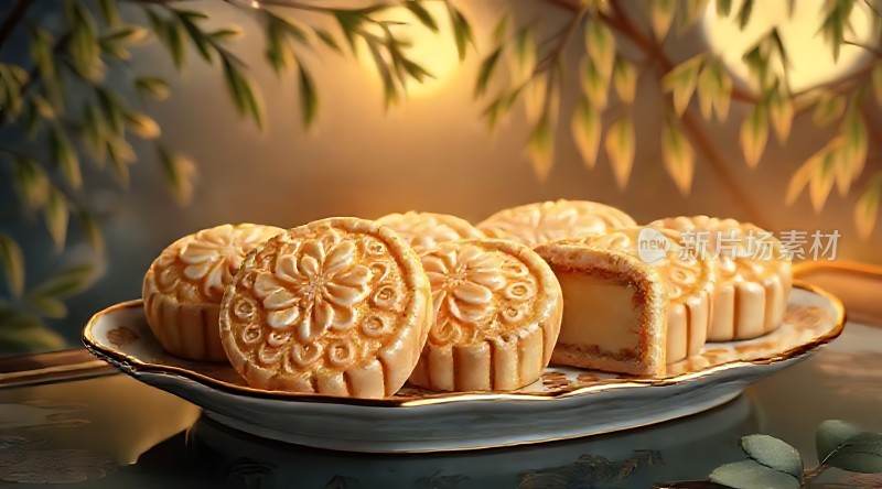 **月饼盛宴传统与美味的完美结合**