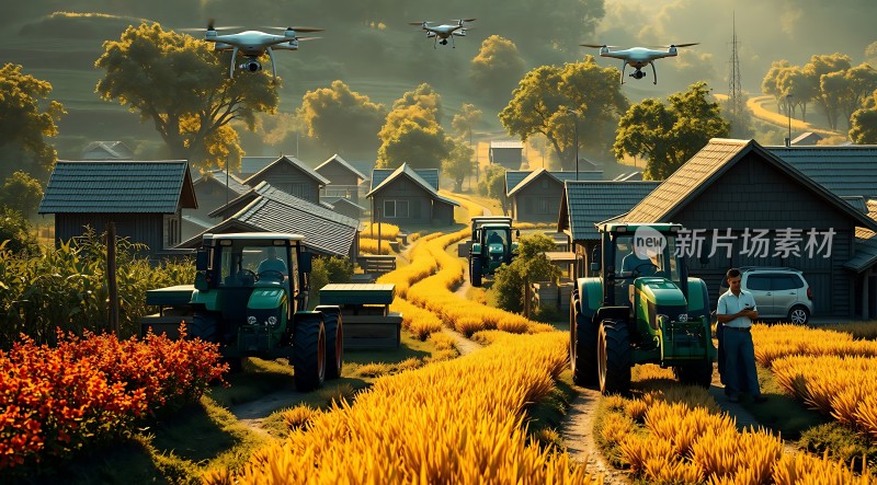 科技助力丰收新时代