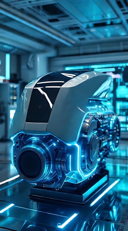 未来科技之光智能机械装置