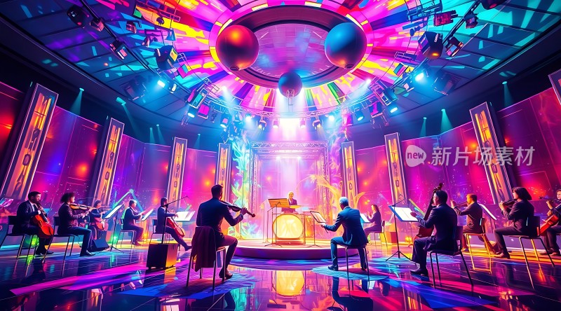 交响乐之夜光影与音乐的盛宴